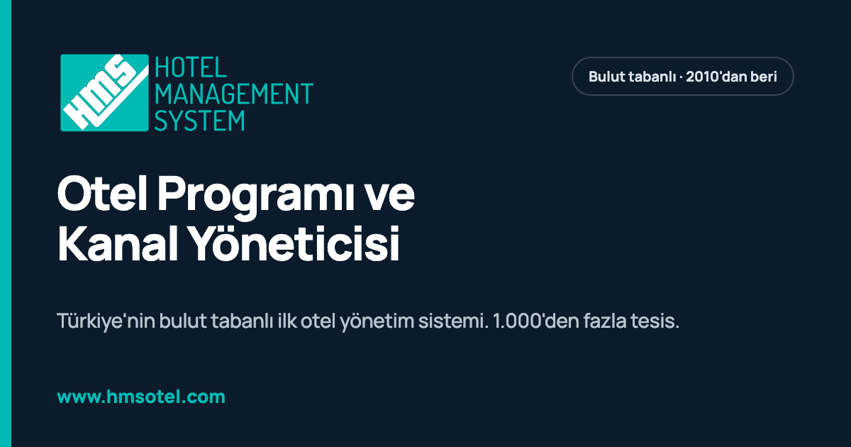 HMS Otel Programı website preview