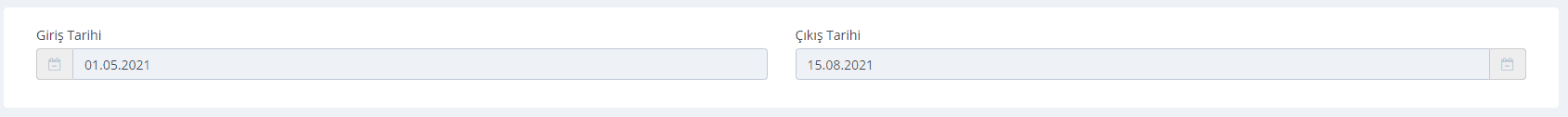 Check-out Raporları